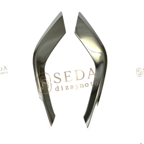 Ford Courier Van 2018 > 2023 Sis Çerçevesi 2 Prç. P. Çelik