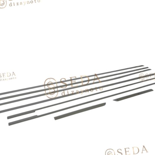 Mercedes Vito W447 Van 2014 > Cam Alt Çıtaları 8 Prç.(Tek Sürgü L3)