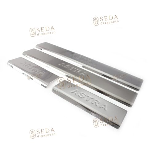 Opel Astra J HB /SD/SW 2010 > 2014 Kapı Eşiği 4 Prç. P. Çelik