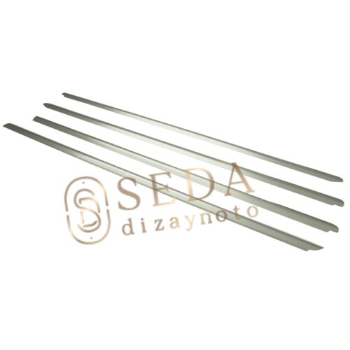 Renault Clio 2 HB 1999 > 2006 Cam Çıtası 4 Prç. P. Çelik